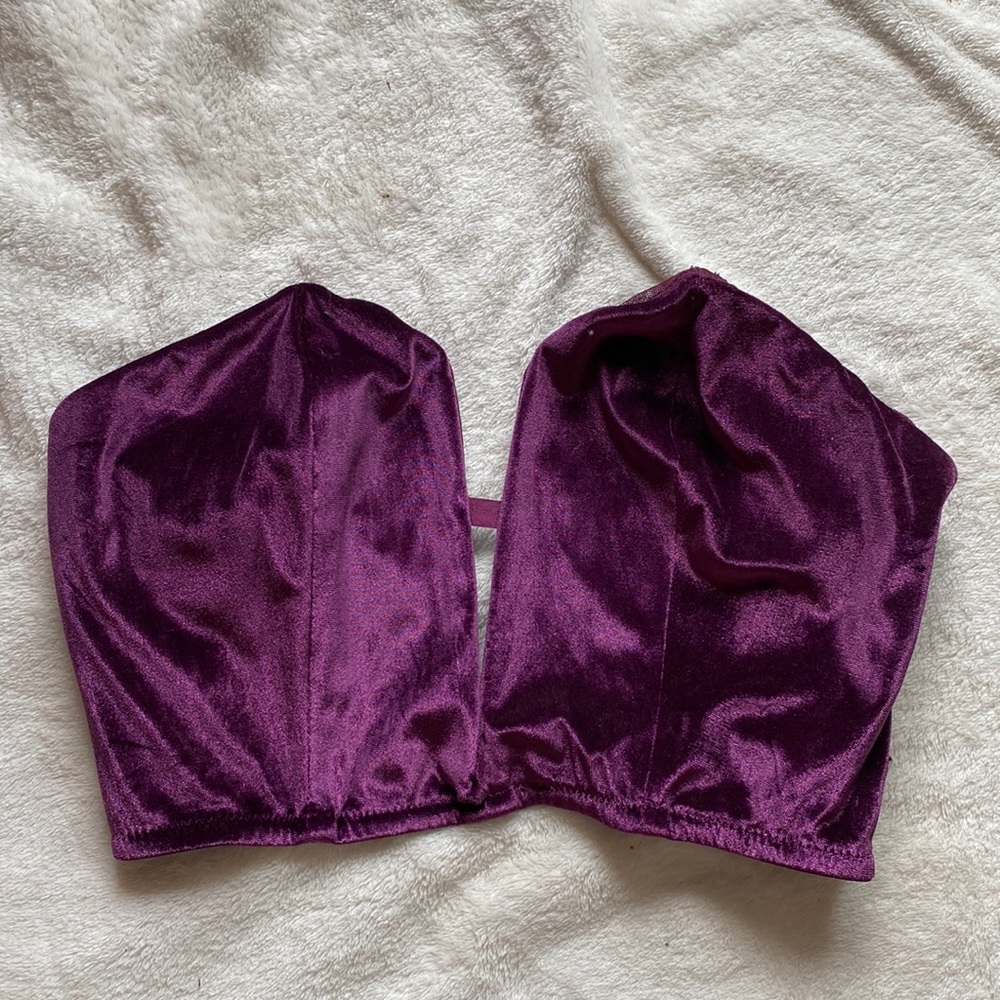 velvet purple top